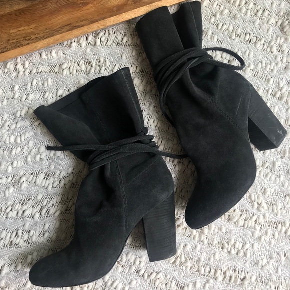 Urban Outfitters Shoes - Ecote Slouchy Wrap Boots